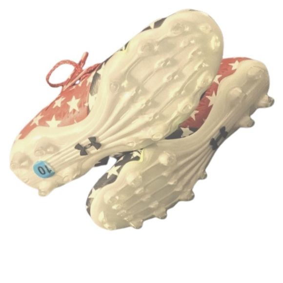 NWT $139 Under Armour | Highlight | USA Stars & Stripes Cleats | Men | Size 10